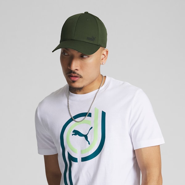 Gorra elástica PUMA Force 2.0, GREEN/BLACK, extralarge